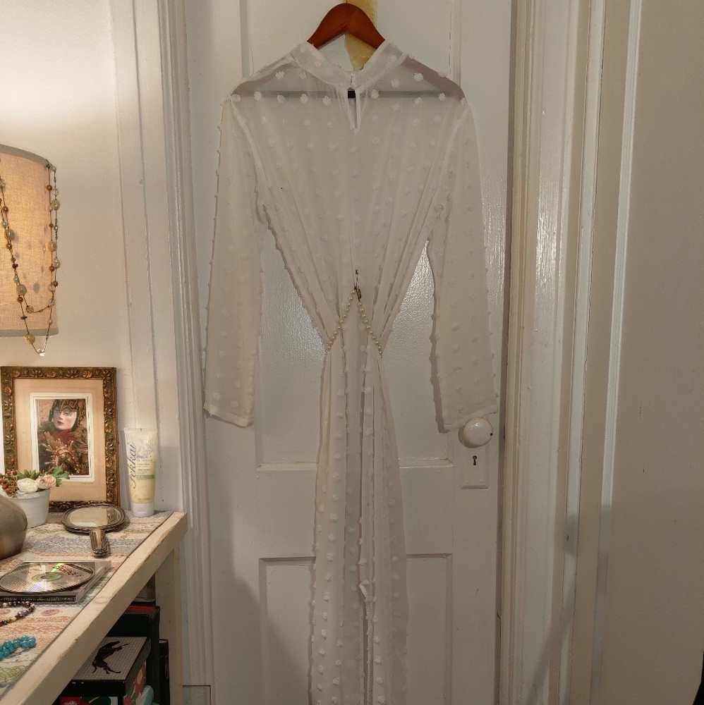 White dress